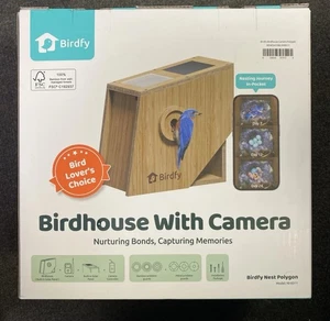 Birdfy Smart Bird House with Solar Powered AI Camera - Picture 1 of 2