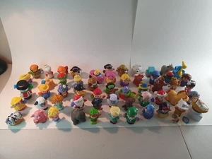 Lot Of ~60 Mattel Little People Figures And Pieces - Picture 1 of 6