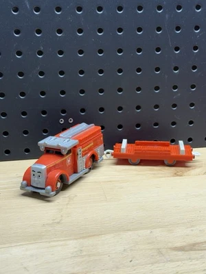 Thomas & Friends Trackmaster Motorized Train Flynn Engine 2011 Fire Truck - Image 1 of 2