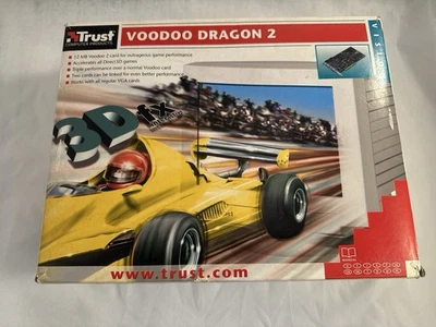 Trust Voodoo Dragon 2 3dfx Voodoo2 12MB PCI With original box - Image 1 of 4