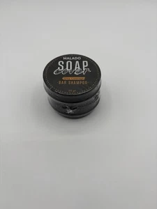 Champú barra cobertura gris cubierta jabón Malado 55gr paquete de 2 - Imagen 1 de 3