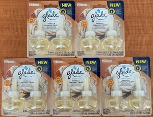 Glade Plugins Duftöl 5er Pack 2 Duftöl Nachfüller (10) Vanille Karamell Twist - Bild 1 von 3