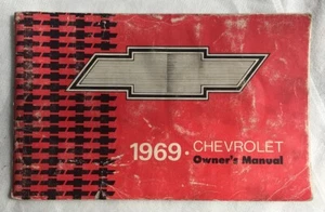 1969 Chevrolet Passenger cars Original Owners Operators Manual GM - Bild 1 von 2
