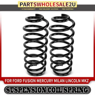 2x Rear LH & RH Coil Springs for Ford Fusion Lincoln MKZ Mercury Milan 2007-2009 - Image 1 of 4
