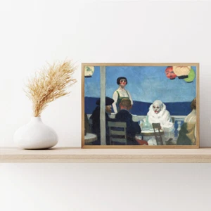 Soir Bleu, Edward Hopper Painting Poster Premium Quality Choose your Size - Picture 1 of 3