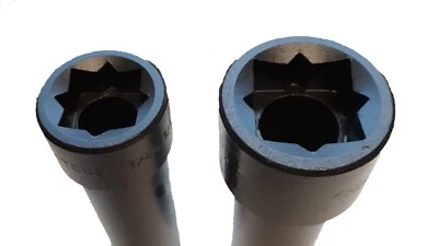 Soquetes Lineman brancos EUA 3/4x13/16 e 1x1-1/8 combo oferta compre juntos e economize - Imagem 1 de 4