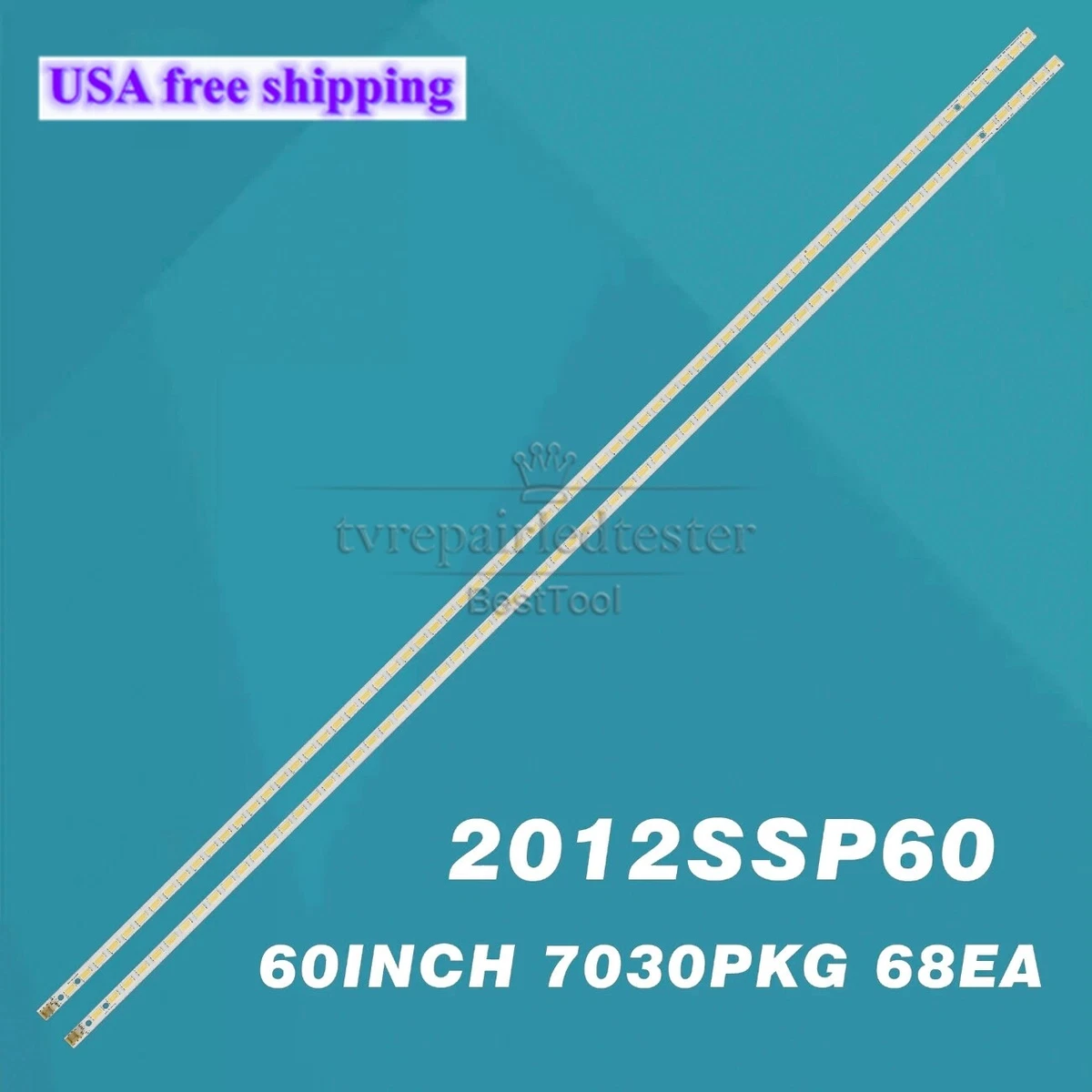 TIRA DE LED Backlight For Sharp LC-50LE650U 50PUK6809 50PUS6809 V500D2 Ls1 Trem3 Tlem2