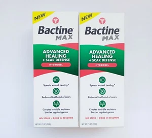 2-Bactine MAX Advanced Healing + Scar Defense Hydrogel 0.75oz - Picture 1 of 4