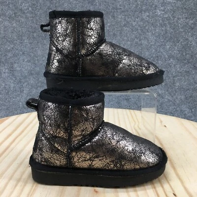 Dream Pairs Botas Niños 8 Nieve Negro Pull On Cómodas Tobillo Informales KSB214 Foto 1 de 4