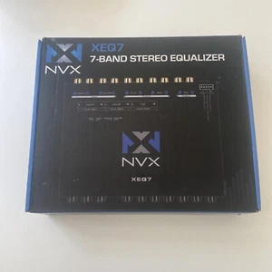 XEQ7 7-Band Graphic Equalizer mit Front 3,5mm AUX-Eingang - Bild 1 von 5