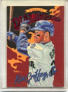 1994 Donruss - KEN GRIFFEY JR - Diamond Kings #DK14 - SEATTLE MARINERS