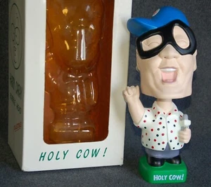 Harry Caray "Holy Cow" BOBBLEHEAD ~ Oversized Chicago CUBS Collectible ~ VGC - Picture 1 of 7