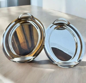 Set 2 Vassoi Inox 18/10 - Gatta Inox - Made in Italy - Foto 1 di 14