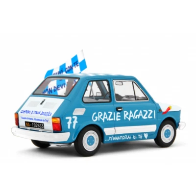 Laudoracing Fiat 126 Personal FORZA NAPOLI 1/18 LM147FN - Immagine 1 di 2