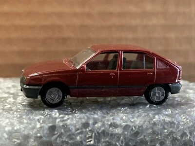 Автомобиль Herpa Maroon Opel Kadett HO масштаб 1:87 сделано в Западной Германии - Изображение 1 из 4
