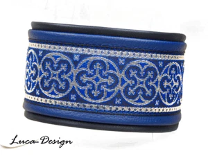 Windhundhalsband Hundehalsband Greyhound collar Galgo Barsoi Whippet Lurcher pas - Picture 1 of 6