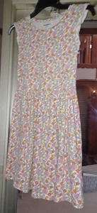 Old Navy Girl's Summer Dress Large (10-12) Flower Print - Picture 1 of 4