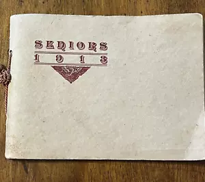 Rensselaer High School Publication Graduating Class of 1913 Indiana Antique - Picture 1 of 10