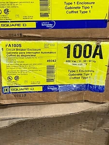 INTERRUPTOR DE CIRCUITO SQUARE D FA100S COLUSRE 100A - Imagen 1 de 1