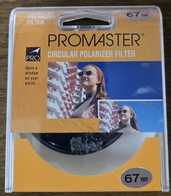 Promaster Circular Polarizing Filter for 67mm Lens New - Image 1 of 2