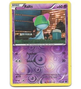 Pokemon 2012 Moderate Play Ralts Next Destinies REVERSE 55/99 Card - Picture 1 of 1