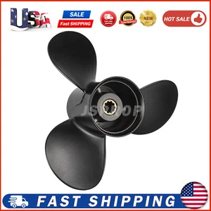 9.75 x 9.5 P 48-896892A40 10 Tooth Aluminum Boat Outboard for Mercury 25-30HP,RH - Picture 1 of 6