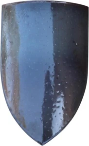 Mittelalterliches leeres Canterbury kathedrales Kriegsschild schwarz 28 Zoll - Bild 1 von 6