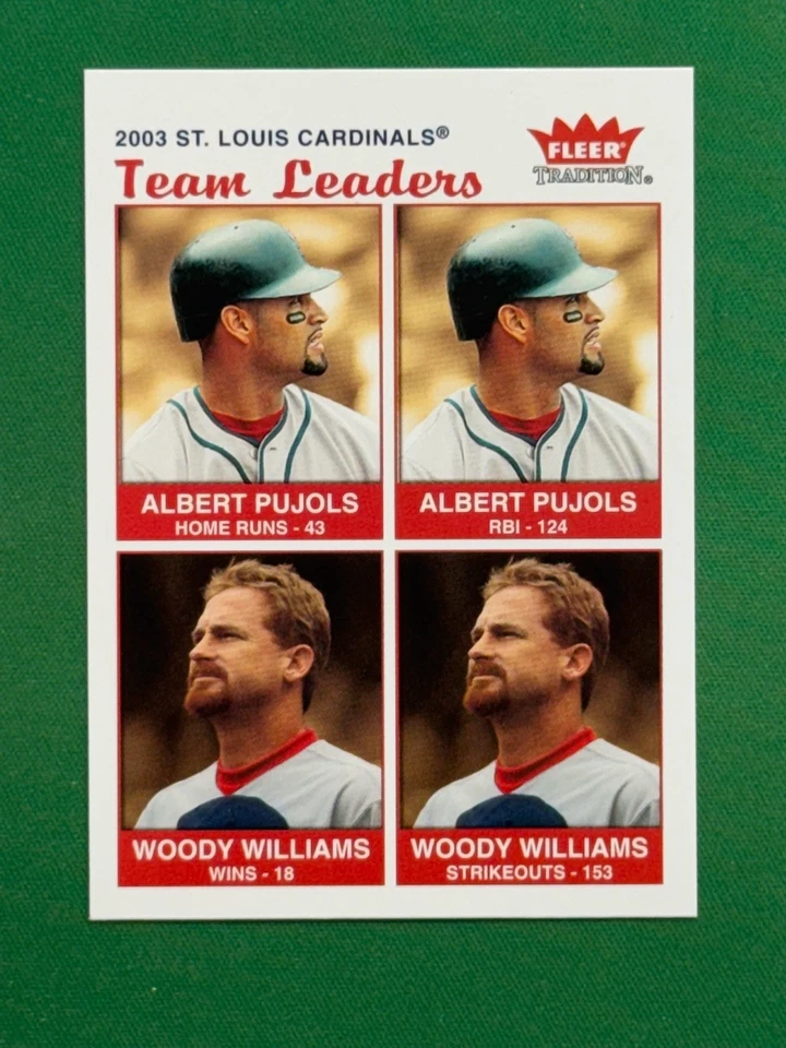 Base de béisbol Fleer Tradition 2004 #1 - 250 elige tu tarjeta completa tu conjunto Foto 1 de 1