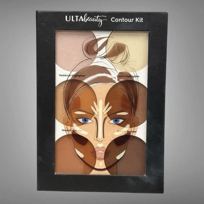Discontinued New Ulta Contour Kit Palette Beauty Bronzer Highlight Set Full Size - Image 1 of 3