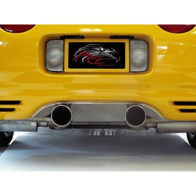 Panel de llenado de escape para Corvette 1997-04 con escape redondo doble Borla Stinger de 4' Foto 1 de 3