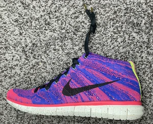 Nike Free Flyknit Chukka Mens 10.5us 640652 400 NEW RARE - Picture 1 of 7