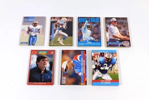 Lote de (7) juegos de equipo Pro Set & Impact Houston Oilers 1989-1994 - Imagen 1 de 2