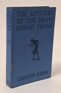 1940 Nancy Drew Series The Mystery Of The Brass Bound Trunk Carolyn Keene HC - Imagen 1 de 10