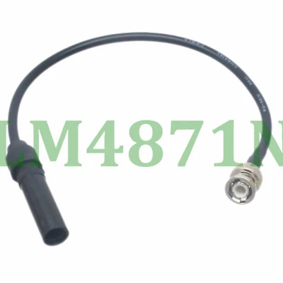 BNC plug to DIN jack Car audio radio AM FM CD DVD Aerial antenna RG58 10" Cable - Image 1 of 4