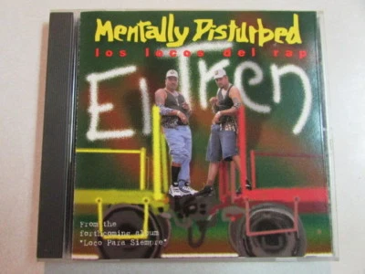 MENTALLY DISTURBED LOS LOCOS DEL RAP EL TREN 1996 6 VERSIONS PROMO CD SINGLE OOP - Image 1 of 4