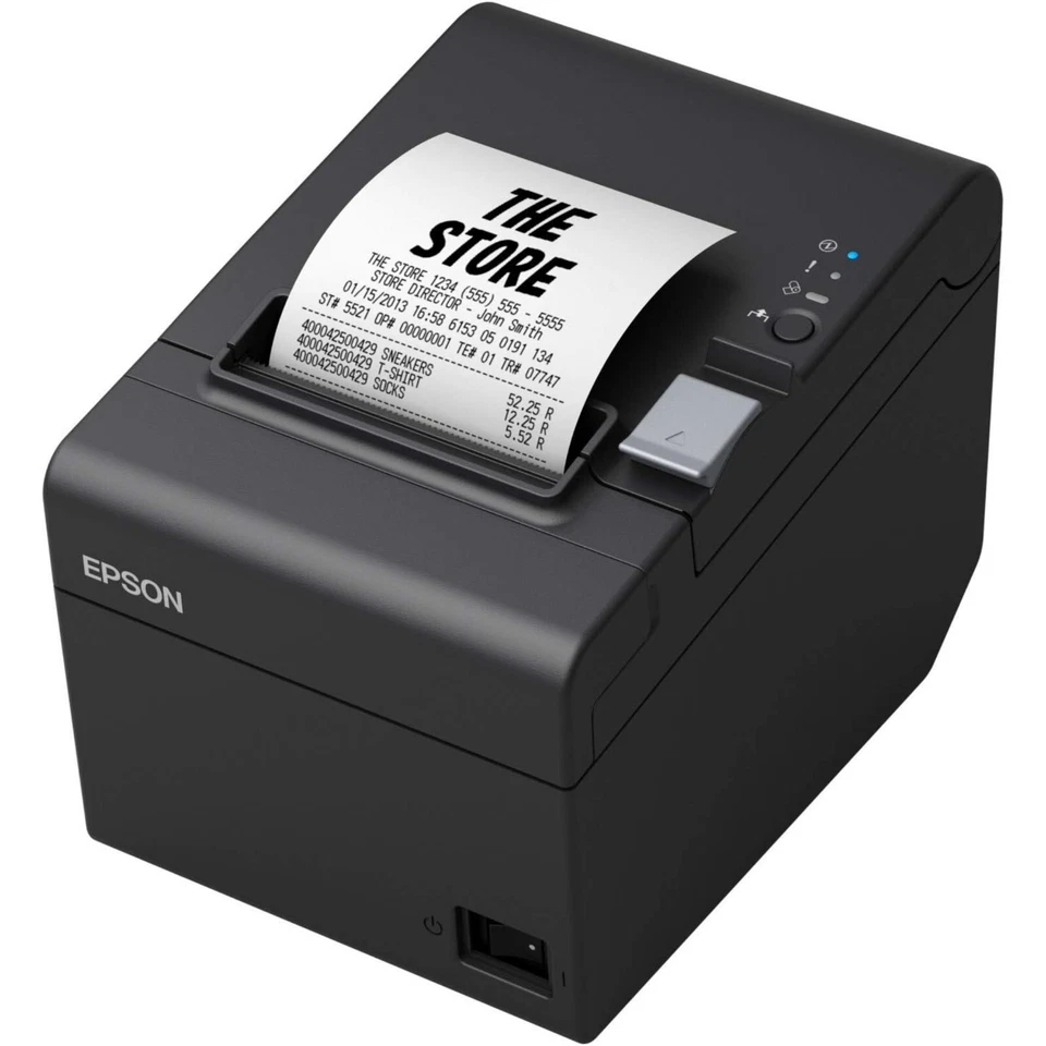 Epson TM T20III Receipt Printer USB, Serial Thermal 203 DPI TM-T20III New Sealed - Image 1 of 4