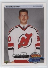 2010-11 Upper Deck Young Guns 20th Anniversary Variation Martin Brodeur #551 HOF