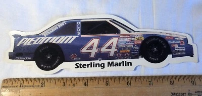 Винтажная гоночная наклейка Sterling Marlin NASCAR Piedmont Olds No44 - Изображение 1 из 2