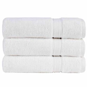 Christy Serene Combed Cotton Towel - White - Picture 1 of 9