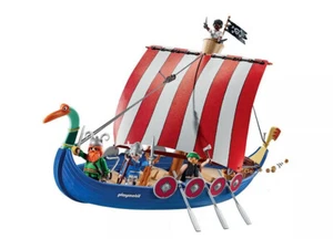Playmobil  Asterix Theme Set 71888 Pirate Ship with Pirates NEW NO BOX - Picture 1 of 6