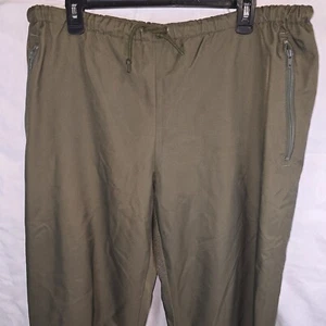 Waterproof Goretex Trouser Lightweight Camping Fishing German Army Pants 36/40 - Picture 1 of 13
