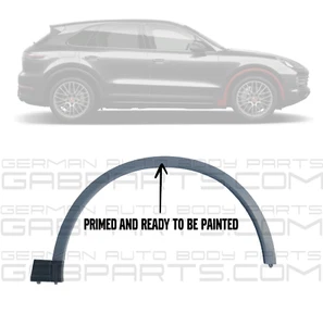 Front Right Wheel Arch Flare Fender Trim Porsche Cayenne 2019-UP Primed - Picture 1 of 3