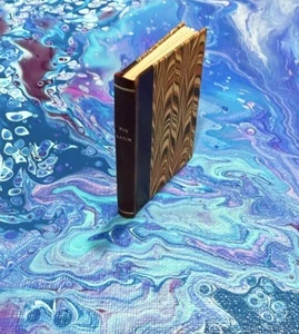 Pig Latin Press in Gatehouse Dawson's Marbled Miniature Book William F. Cheney - Picture 1 of 3