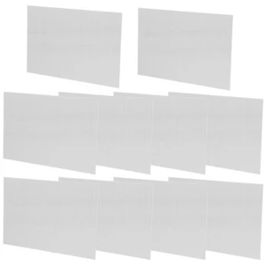 10 Pcs Blanko-Aluminiumplatte Aluminium-Sublimationsschilder Thermaltransfer - Zdjęcie 1 z 12