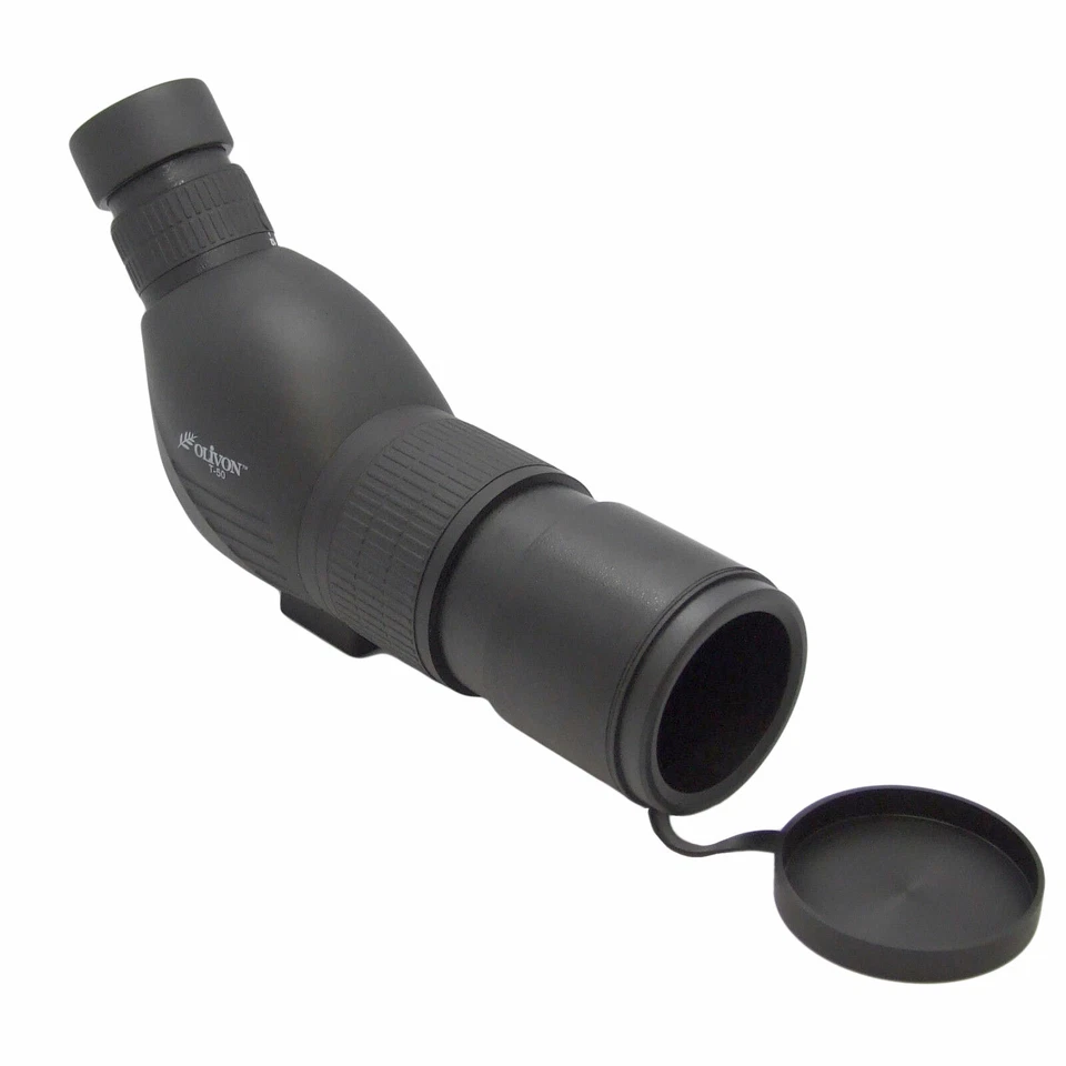 OLIVON T50 LIGHTWEIGHT TRAVEL SPOTTING SCOPE 12-30x50 ZOOM WATER RESISTANT - Image 1 of 4