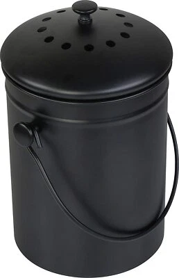 Compost Bin with Lid and 1.3 Gallon Compose Spare Charcoal Filter Utopia Kitchen - Image 1 of 4