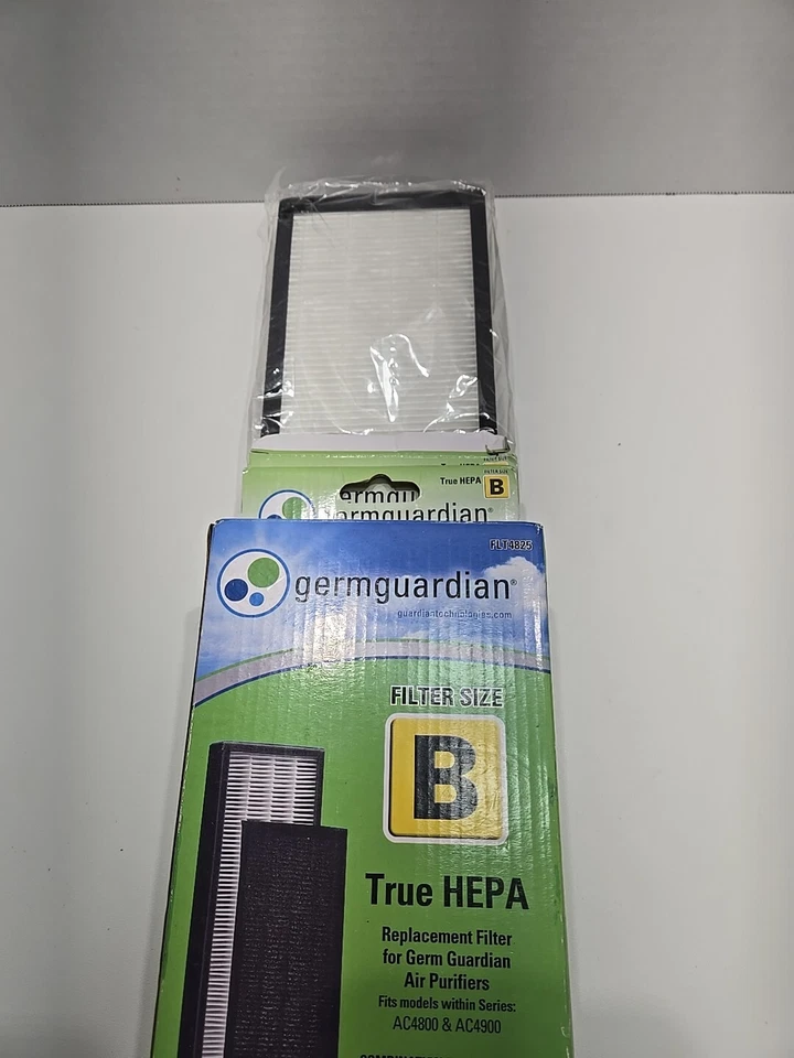 2 Packs HEPA Filter B FLT4825 for GermGuardian Replacement Filter