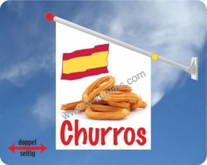 Flagge, Churros, Fahne, Werbefahne - Bild 1 von 1