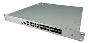 Cisco Meraki MX250-HW 24-Port Cloud Security Appliance UNCLAIMED (ACC) SEE DESC - Afbeelding 1 van 6