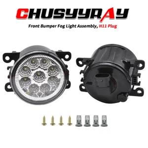 Front Bumper LED Fog Light Lamp Left & Right Sides Pair For 2015-2021 SUBARU WRX - Picture 1 of 15